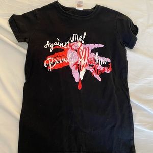 Against Me! “Born on the FM Waves of the Heart” Band Tee
